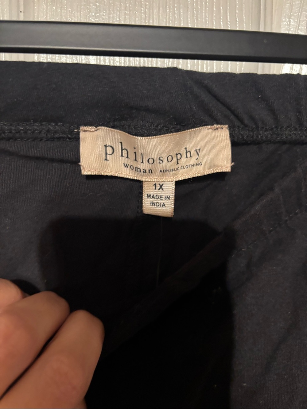 Philosophy Black Women's Leggings - Classic Pull-On